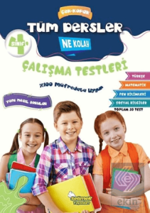 4. Sınıf Tüm Dersler Çek-Kopar Ne Kolay Çalışma Testleri