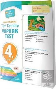 4. Sınıf Tüm Dersler Yaprak Test
