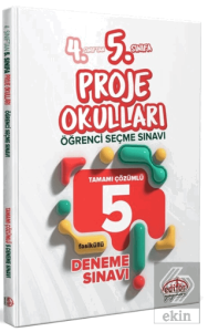 4. Sınıftan 5. Sınıfa Proje Okulları Seçme Sınavı Tamamı Çözümlü 5 Deneme