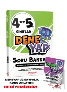 4 ve 5. Sınıflar Dene Yap Soru Bankası