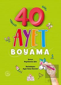 40 Ayet Boyama