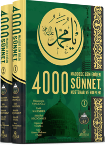 4000 Sünnet Müstehab ve Edepler 2 Cilt Takım