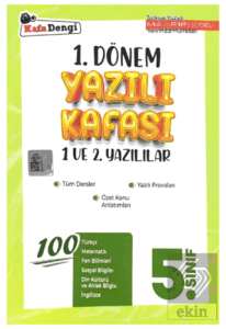 5. Sınıf 1. Dönem Yazılı Kafası