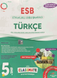 5. Sınıf Classmate Türkçe Etkinlikli Soru Bankası