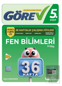 5. Sınıf Görev Fen Bilimleri 36 Hafta Çalışma Föyleri