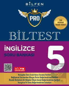 5. Sınıf İngilizce Biltest Pro Soru Bankası
