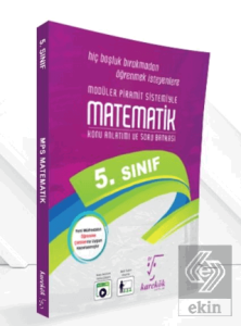 5. Sınıf Matematik MPS (Modüler Piramit Sistemi) Konu Anlatımlı Soru Bankası Karekök Yayınları