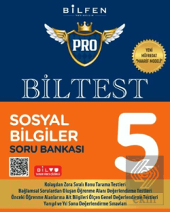 5. Sınıf Sosyal Bilgiler Biltest Pro Soru Bankası