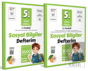 5. Sınıf Sosyal Bilgiler Süreç Odaklı Defterim Fasikülleri (2 Fasikül)