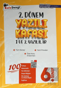 6. Sınıf 2. Dönem Yazılı Kafası