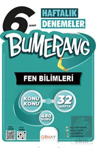 6. Sınıf Bumerang 32 Haftalık Fen Bilimleri Deneme