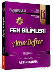 6. Sınıf Fen Bilimleri Altın Defter