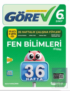 6. Sınıf Fen Bilimleri Görev 36 Haftalık Çalışma Föyleri