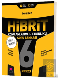 6. Sınıf Hibrit İngilizce Soru Bankası