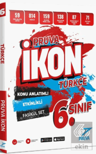 6. Sınıf İkon Türkçe Konu Anlatım Kitabı