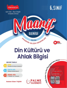 6. Sınıf Maarif Serisi Din Kültürü ve Ahlak Bilgisi Haftalık 39 Deneme