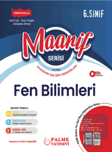 6. Sınıf Maarif Serisi Fen Bilimleri Haftalık Deneme (41 Föy)