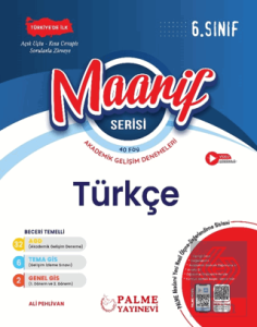6. Sınıf Maarif Serisi Türkçe Haftalık 40 Deneme