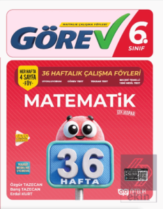 6. Sınıf Matematik Görev 36 Haftalık Çalışma Föyleri