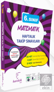 6. Sınıf Matematik Haftalık Takip Sınavları