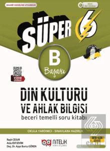 6. Sınıf Süper Din Kültürü ve Ahlak Bilgisi Beceri Temelli Soru Kitabı