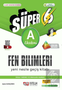 6. Sınıf Süper Fen Bilimleri Soru Kitabı Yeni Nesil (A)