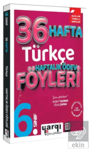 6. Sınıf Türkçe 36 Haftalık Ödev Föyleri