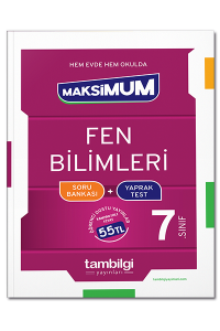 7. Sınıf Fen Bilimleri Soru Bankası + Yaprak Test