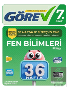 7. Sınıf Görev Fen Bilimleri 36 Haftalık Süreç İzleme Kitabı