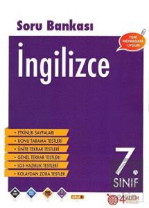 7. Sınıf İngilizce Soru Bankası