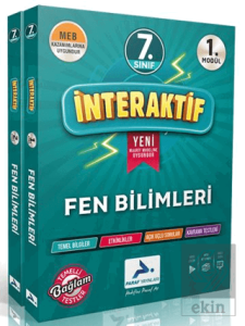 7. Sınıf İnteraktif Fen Bilimleri Etkinlikli Çalışma Kitabı