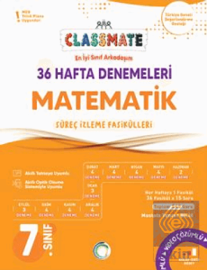7. Sınıf Matematik Classmate 36 Hafta Denemeleri