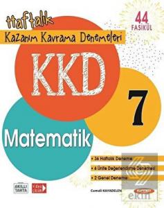 Kurmay ELT 7. Sınıf Matematik Haftalık Kazanım Kavrama Denemeleri