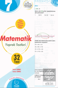 7. Sınıf Matematik Yaprak Testleri