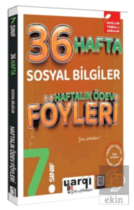 7. Sınıf Sosyal Bilgiler 36 Haftalık Ödev Föyleri