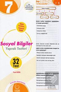 7.Sınıf Sosyal Bilgiler Yaprak Testleri