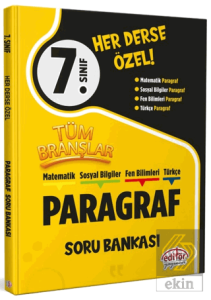 7. Sınıf Tüm Branşlar Paragraf Soru Bankası