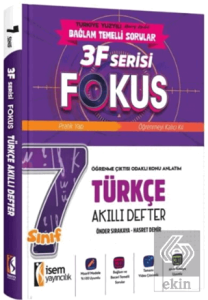 7. Sınıf Türkçe 3F Fokus Akıllı Defter