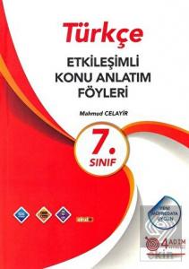7. Sınıf Türkçe Etkileşimli Konu Anlatım Föyleri