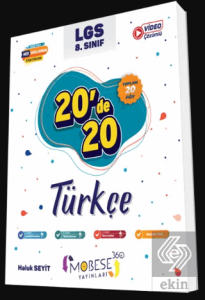8. Sınıf 20de 20 Türkçe Kitabı
