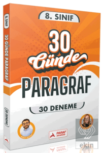 8. Sınıf 30 Günde 30 Paragraf Denemesi