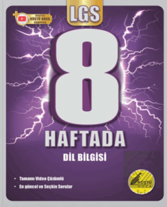 8. Sınıf 8 Haftada LGS Dil Bilgisi