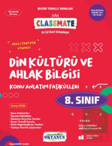 8. Sınıf Classmate Din Kültürü ve Ahlak Bilgisi Konu Anlatım Fasikülleri