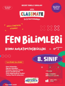 8. Sınıf Classmate Fen Bilimleri Konu Anlatım Fasikülleri