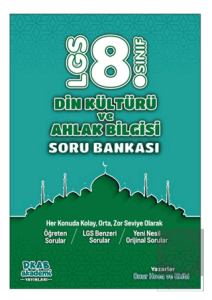 8. Sınıf Din Kültürü ve Ahlak Bilgisi Soru Bankası