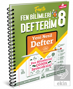 8. Sınıf Fenito Fen Bilimleri Defterim Arı Yayıncı
