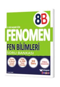 8. Sınıf Fenomen Fen Bilimleri B Soru Bankası Gama