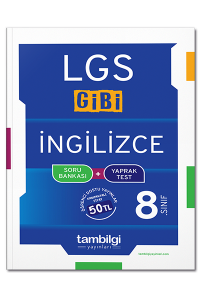 8. Sınıf İngilizce Soru Bankası + Yaprak Test