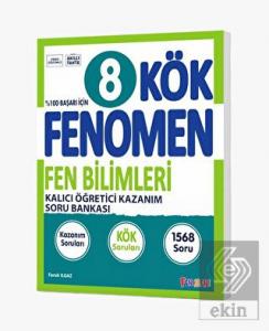 Fenomen Okul Yayınları 8. Sınıf Fen Bilimleri Fenomen KÖK Kalıcı Öğretici Kazanım Soru Bankası