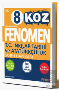 8. Sınıf Koz T.C. İnkılap Tarihi ve Atatürkçülük Soru Bankası